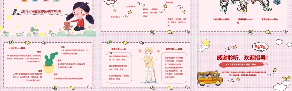 幼儿心理学知识培训PPT课件（带内容）.pptx