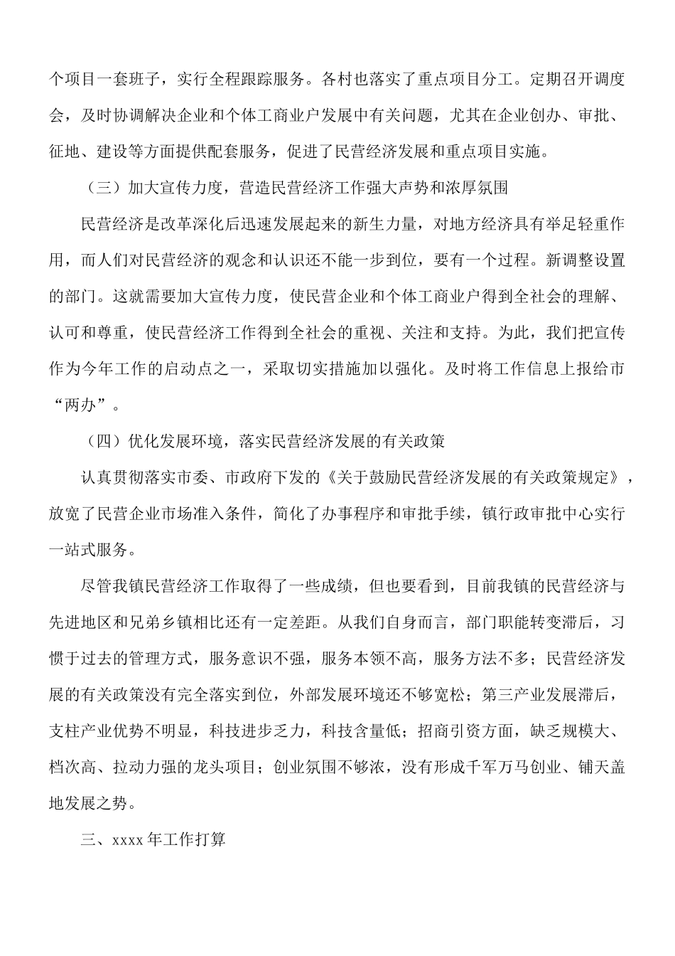 2021年乡镇民营经济发展工作总结.docx_第2页