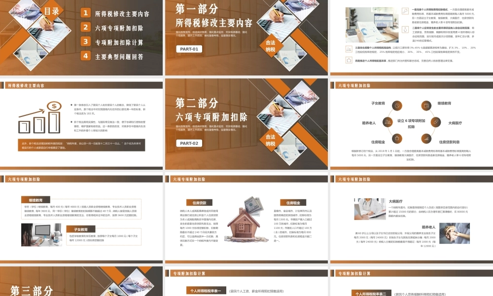 2021最新个人所得税政策培训PPT课件（带内容）.pptx