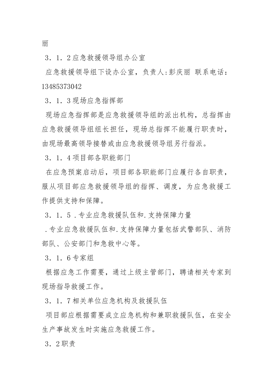安全事故现场处置应急启动预案.docx_第2页