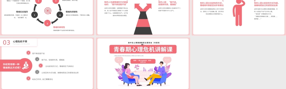青春期心理危机讲解课堂主题班会PPT课件（带内容）.pptx