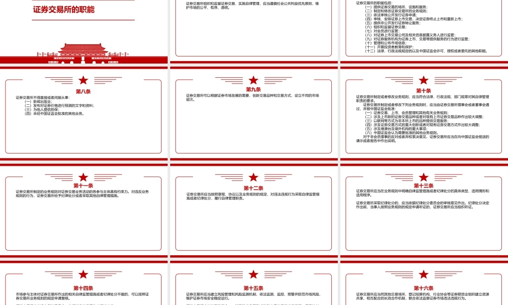 2021《证券交易所管理办法（2021）》全文学习材料PPT课件（带内容）.pptx
