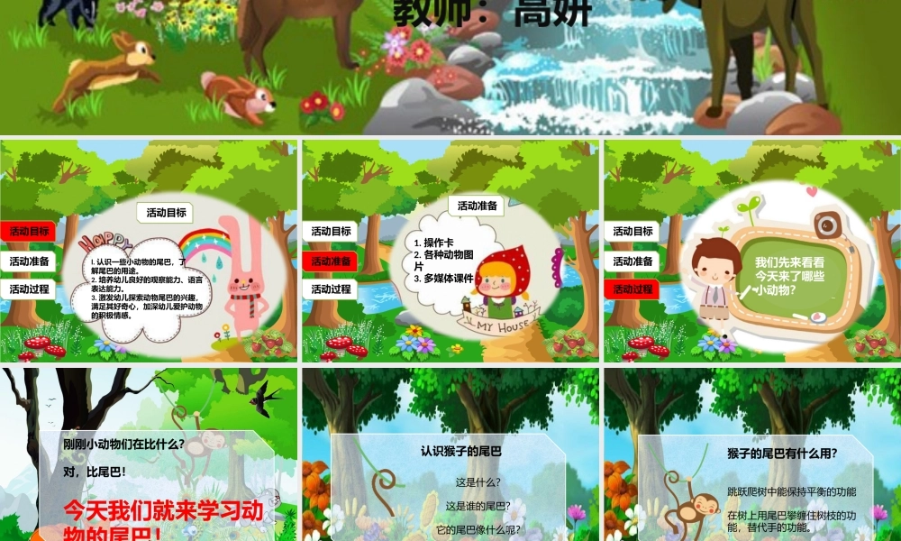 中班科学《有趣的动物尾巴》微课件.pptx
