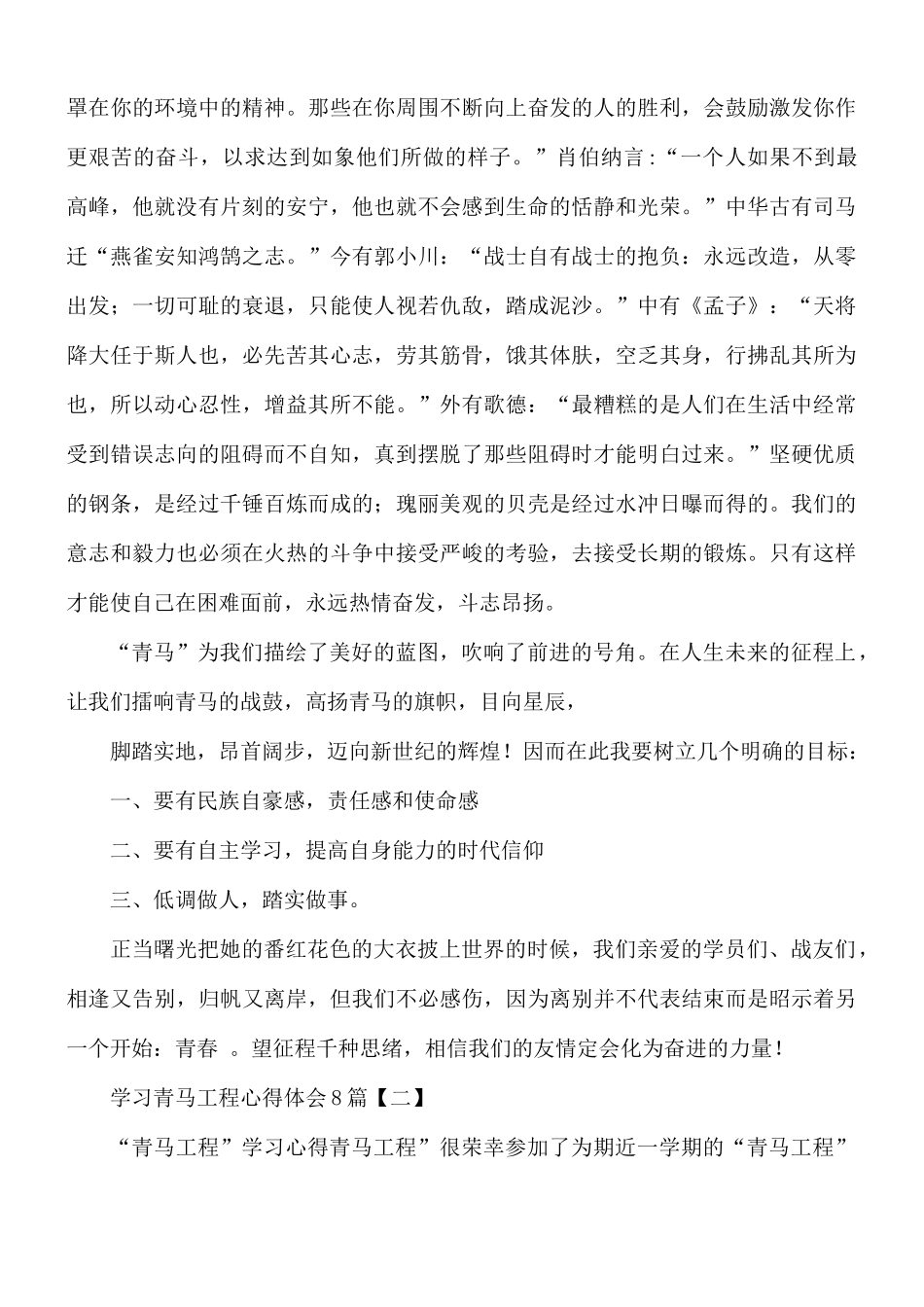 学习青马工程心得体会8篇.docx_第3页
