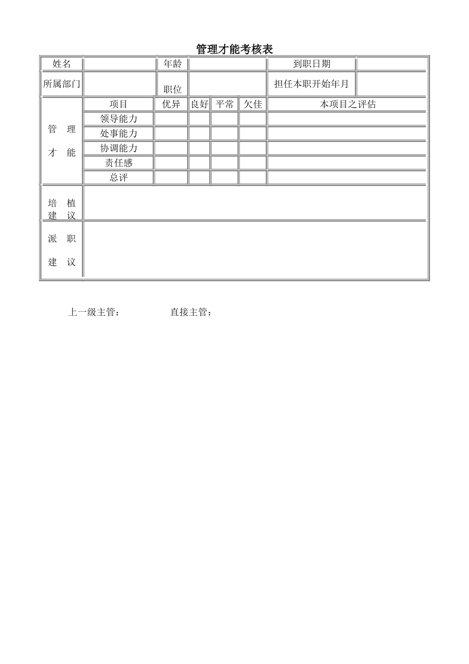 管理才能考核表.doc_第1页