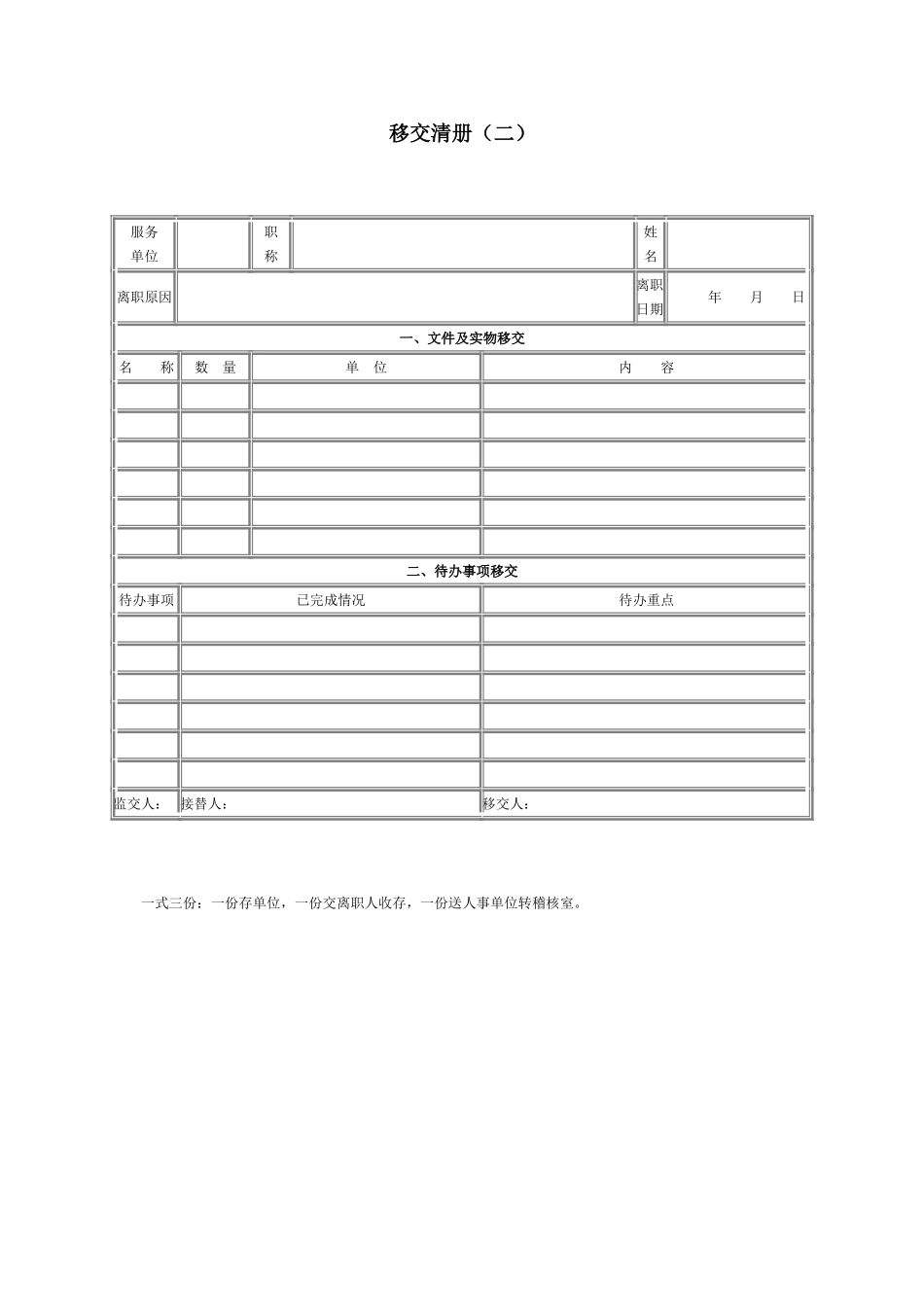 移交清册（二）.doc_第1页