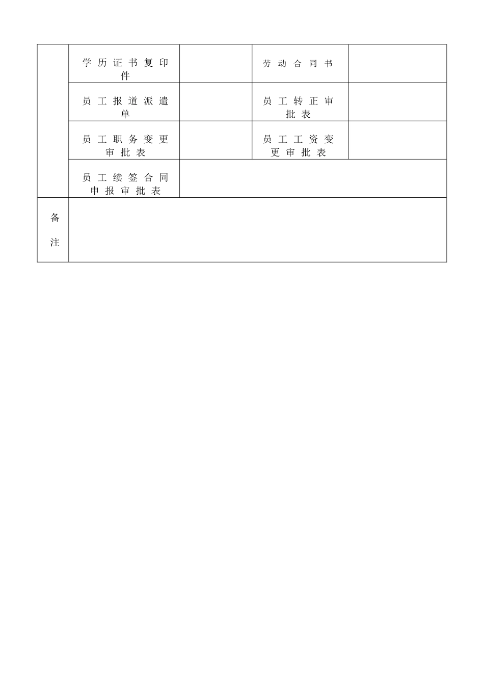 员工档案.doc_第2页