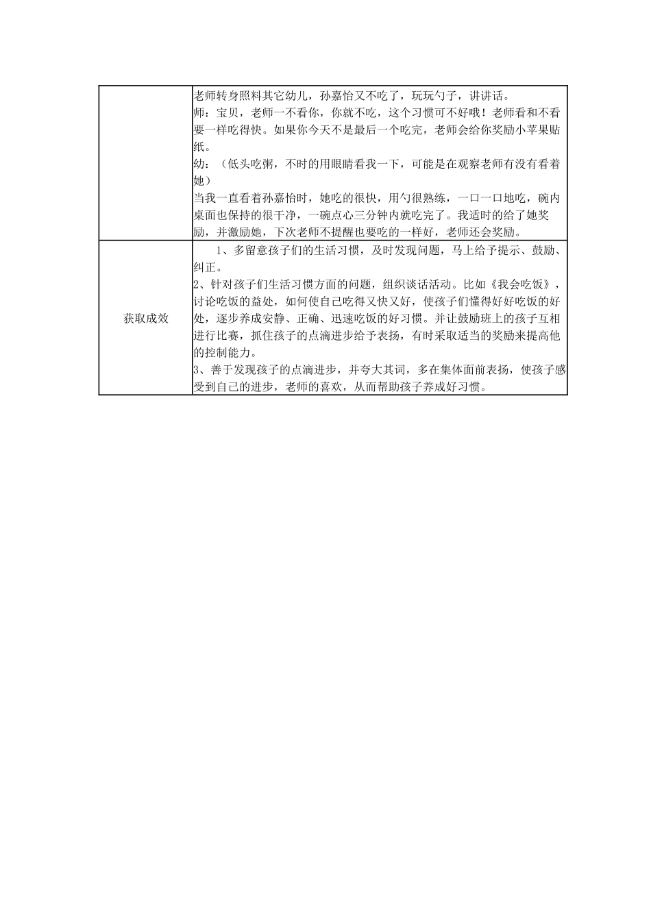 【三等奖观察记录】大班 《吃饭最慢的小公主》.docx_第2页