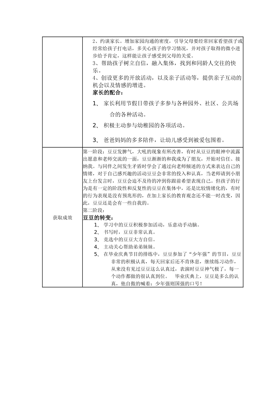 【特等奖 观察记录】大班 《和一个“调皮”孩子的较量》.docx_第3页