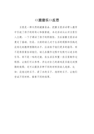 大班科学《磨磨乐》微反思.docx