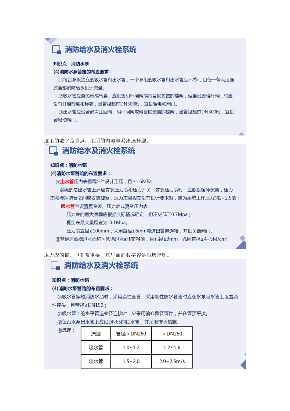 2022一级消防工程师培训课程—消防给水及消火栓系统重点难点考点内容总结2.doc_第1页
