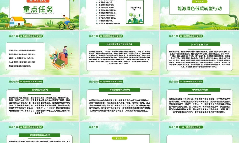 2023年前碳达峰行动方案宣讲课件.pptx