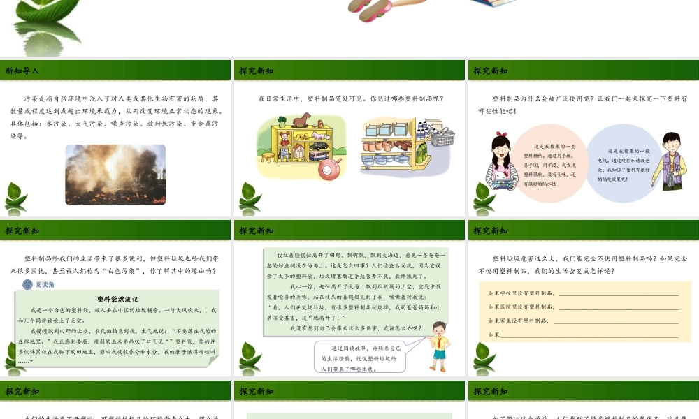 10 我们所了解的环境污染 第1课时 课件.pptx