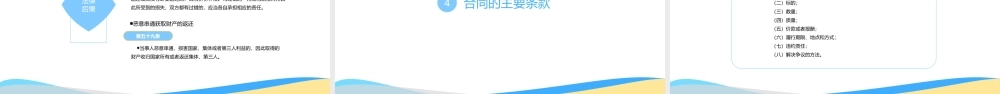 企业合同法介绍普及培训PPT模板下载.pptx