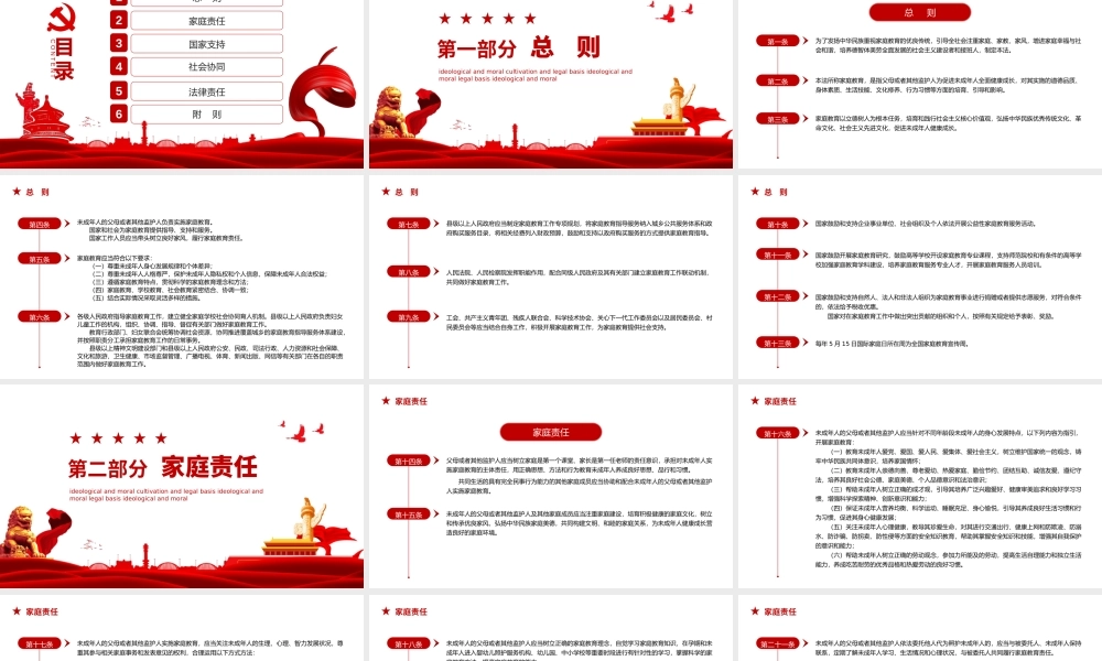 中华人民共和国家庭教育促进法学习PPT课件（带内容）.pptx