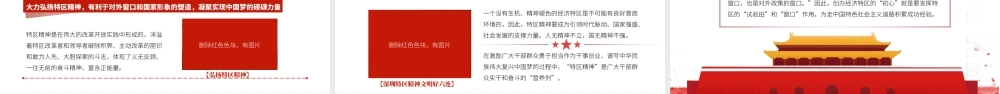 弘扬特区精神-敢为天下先勇当拓荒牛ppt课件（带内容）.pptx