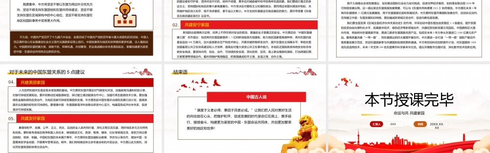 命运与共共建家园-在中国东盟建立对话关系30周年纪念峰会上的讲话学习培训PPT课件（带内容）.pptx