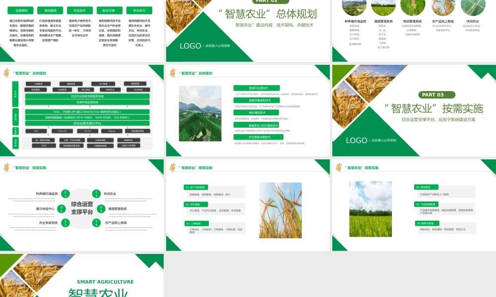 智慧农业-促进产业结构转型智慧农业规划PPT课件（带内容）.pptx