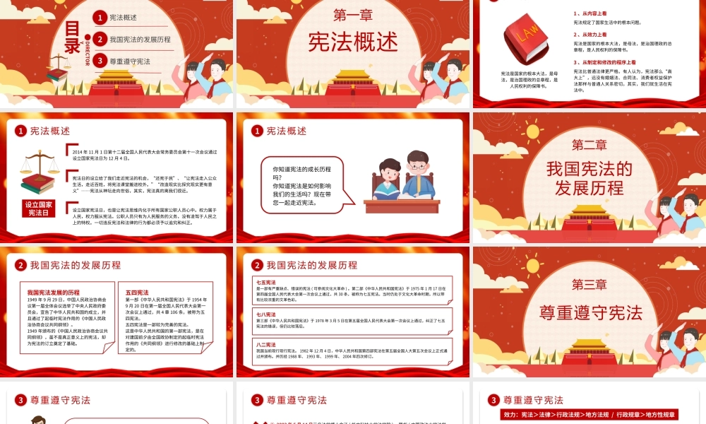 国家宪法日-宪法伴我成长法制宣传教育课件PPT课件（带内容）.pptx
