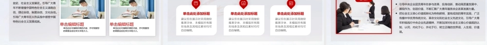 团委团支部2022年年终工作总结PPT课件（带内容）.pptx