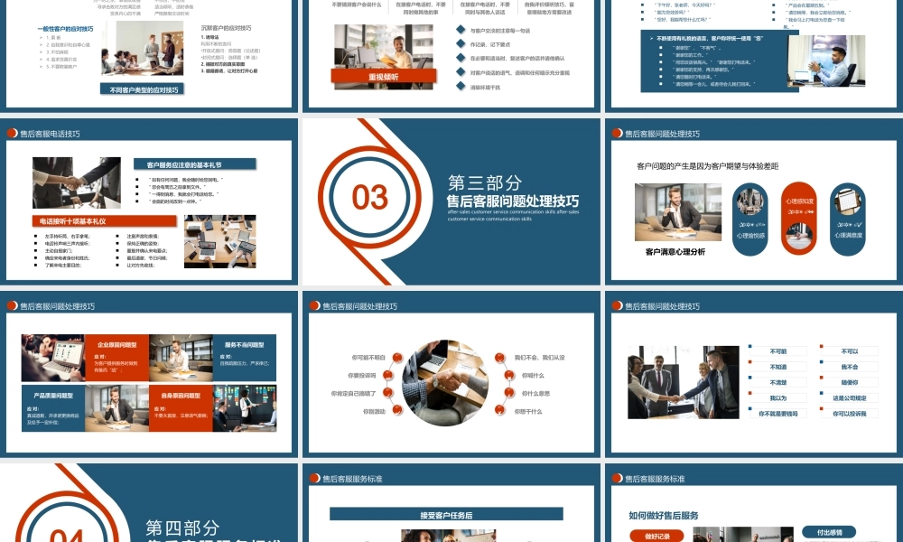 职场培训公司客服沟通技巧动态PPT课件（带内容）.pptx