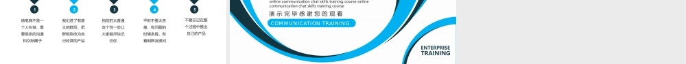 网络沟通聊天技巧培训课程动态PPT课件（带内容）.pptx