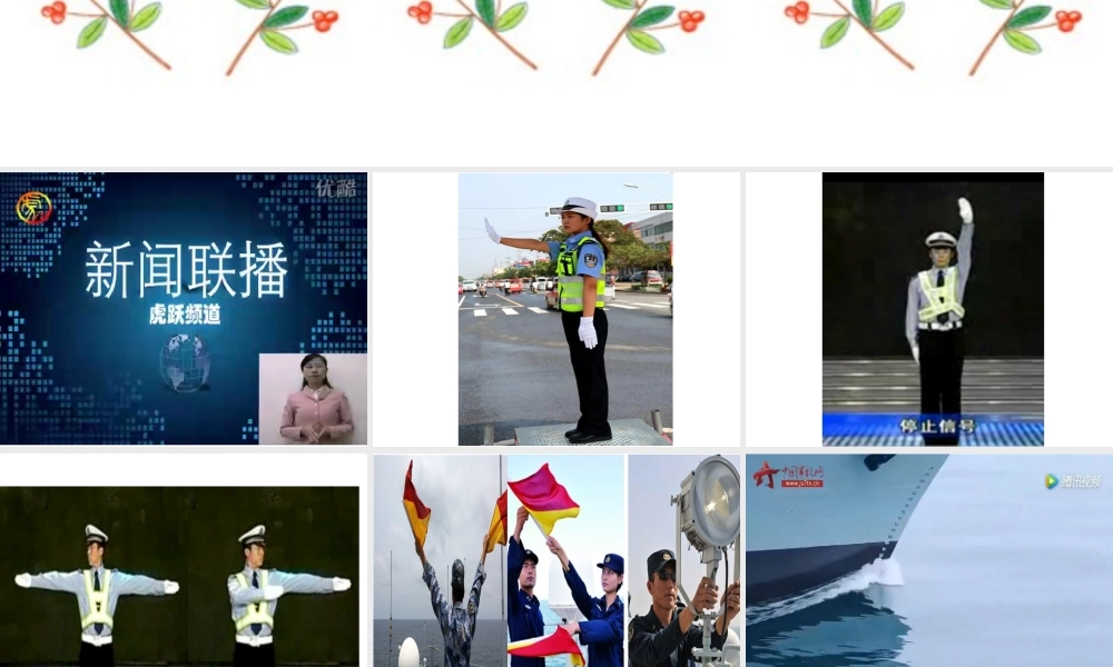 中班社会《特殊的语言》微课件.pptx