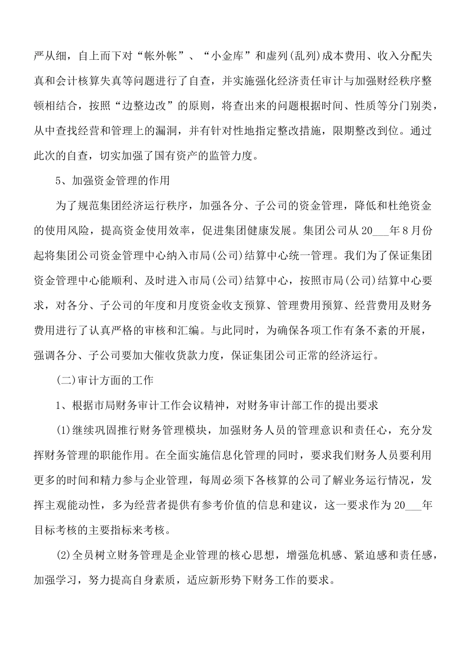 审计专员个人工作总结范文5篇.docx_第3页