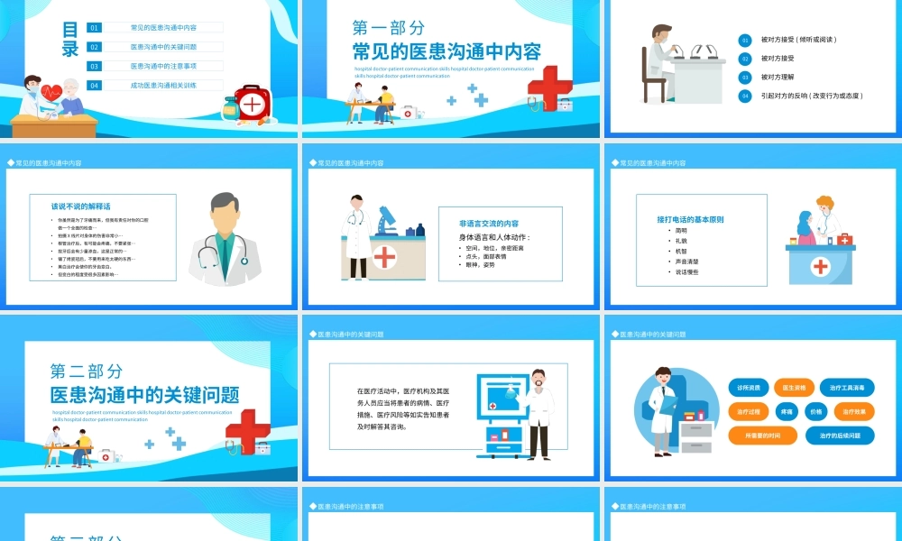 医院医患沟通技巧培训PPT课件（带内容）.pptx