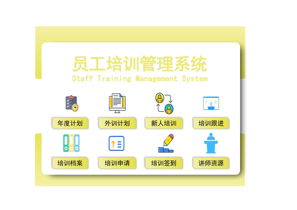 人力资源员工培训管理系统.xlsx_第1页