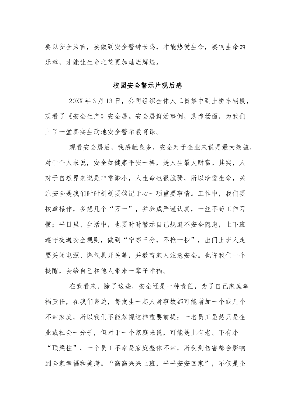 3篇校园安全警示片观后感供借鉴.docx_第2页