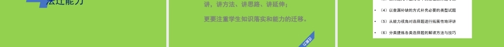 2022年高考历史有效复习讲座《教学创新与能力提升》.pptx