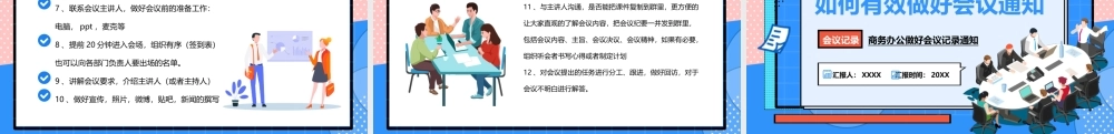 如何有效做好会议通知会议准备培训PPT课件（带内容）.pptx