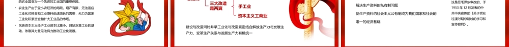 毛概第三章社会主义改造理论第一节 从新民主主义到社会主义的转变PPT课件（带内容）.pptx