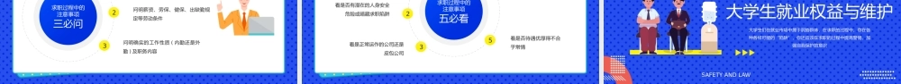 就业相关法律知识讲座培训PPT课件（带内容）.pptx