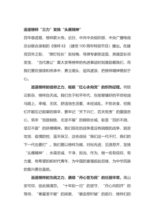 学习弘扬头雁精神心得体会4篇.docx