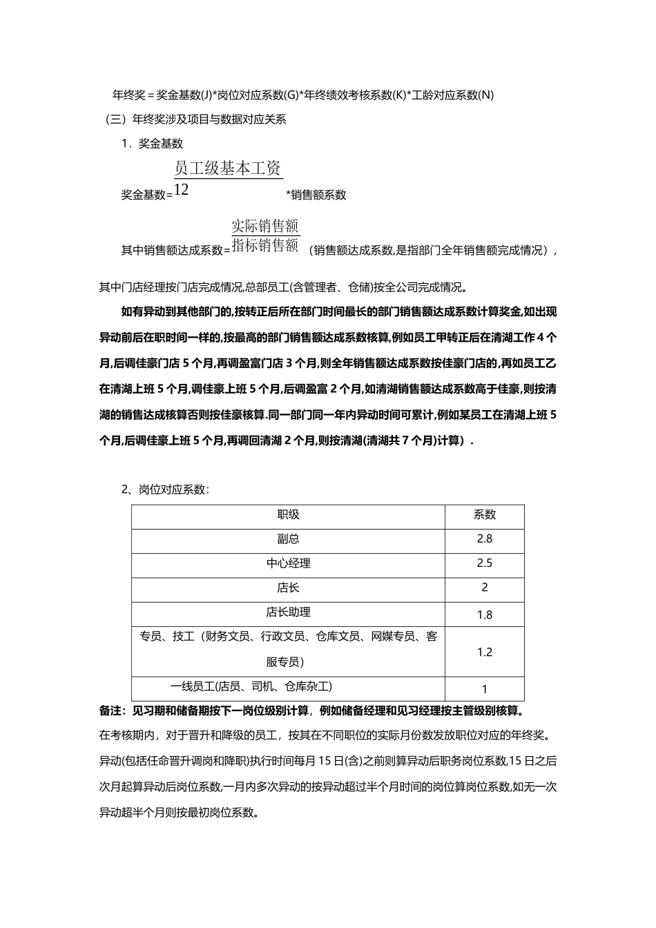 【年终奖方案策划】员工年终奖分配方案规范文件.docx_第2页