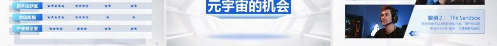 轻科技风元宇宙概念介绍课ppt课件（带内容）.ppt