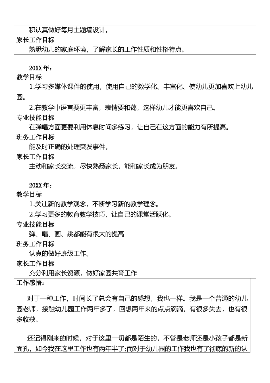 幼儿教师成长档案.docx_第2页