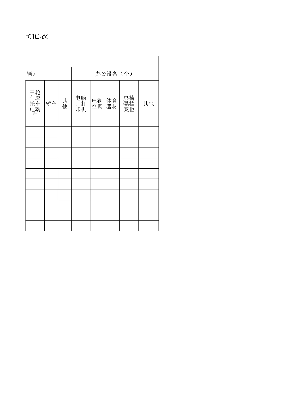 农村集体组织被侵占资产资源摸排登记清单 .xls_第2页