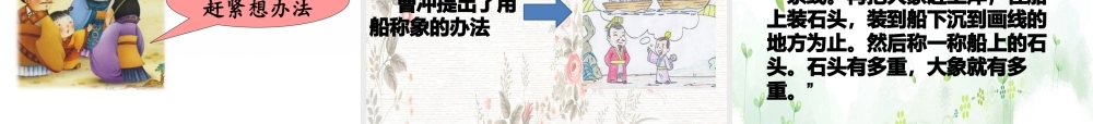 (小学课件）二年级上册语文课件《曹冲称像》人教部编版(共3张PPT).pptx