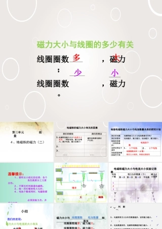 (小学课件）电磁铁的磁力(二).ppt