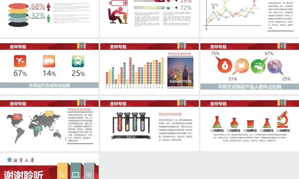 湘潭大学答辩PPT（文科 社科）.ppt