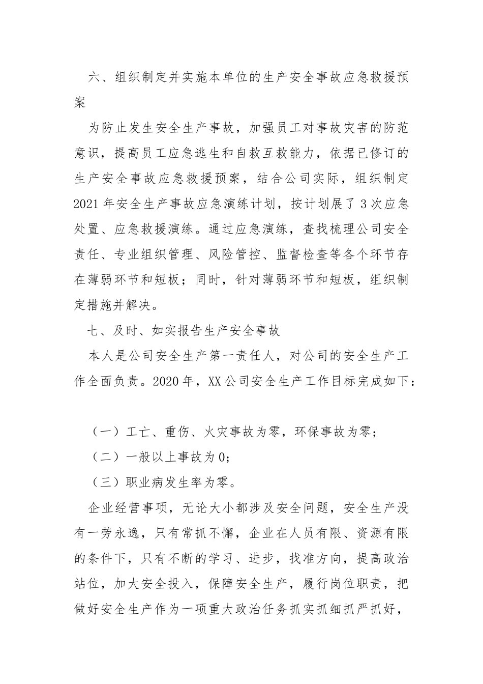 公司安全主要负责人履责情况报告总结.docx_第3页