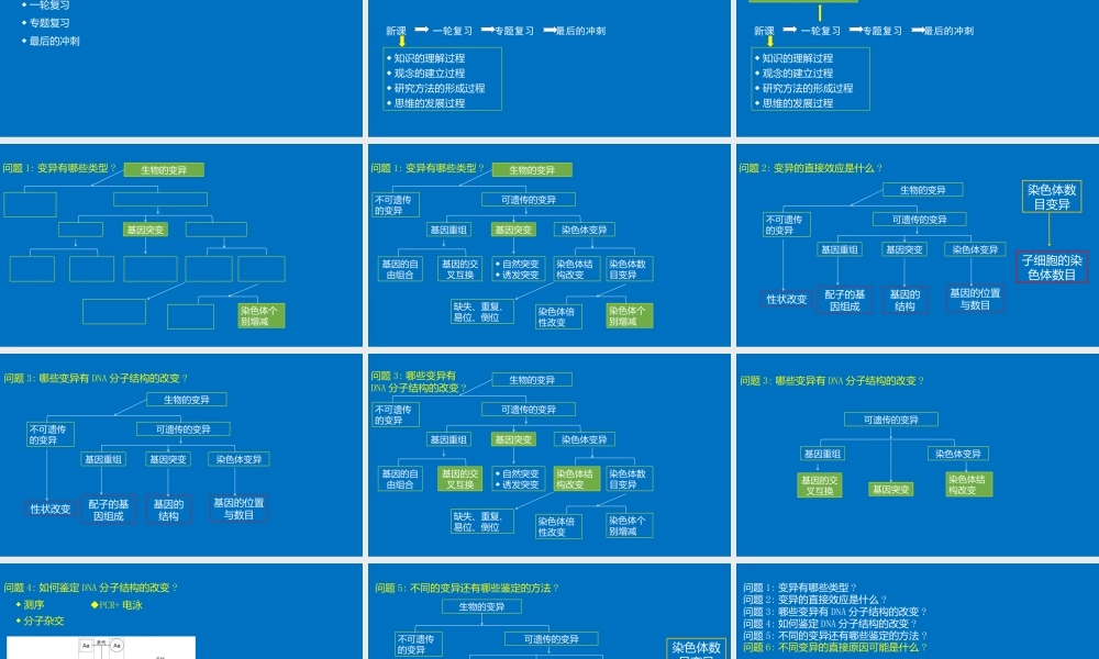 2022年高考生物命题趋势及二轮复习策略.pptx