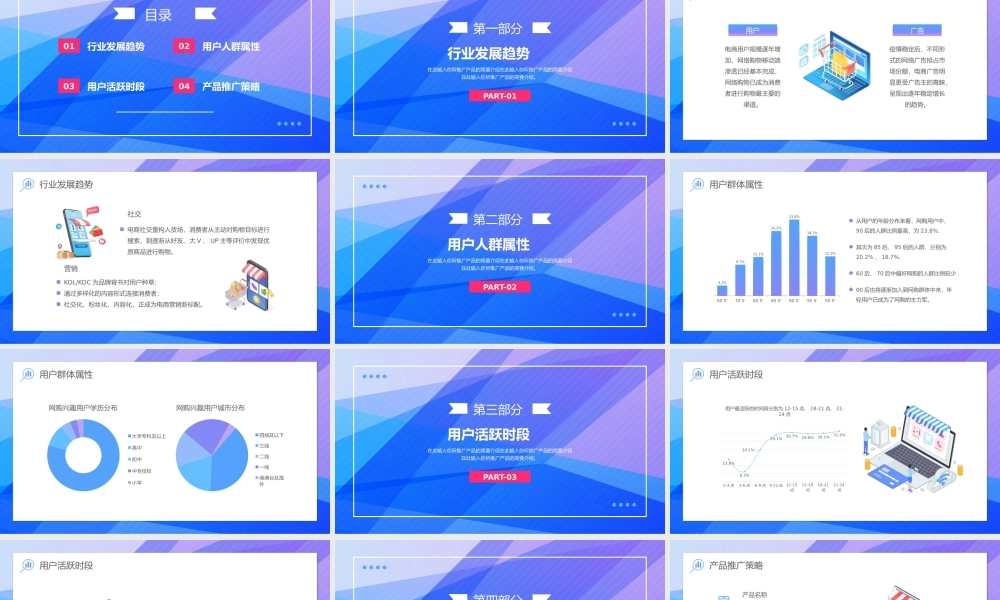 电商营销产品推广方案分析报告PPT课件（带内容）.pptx