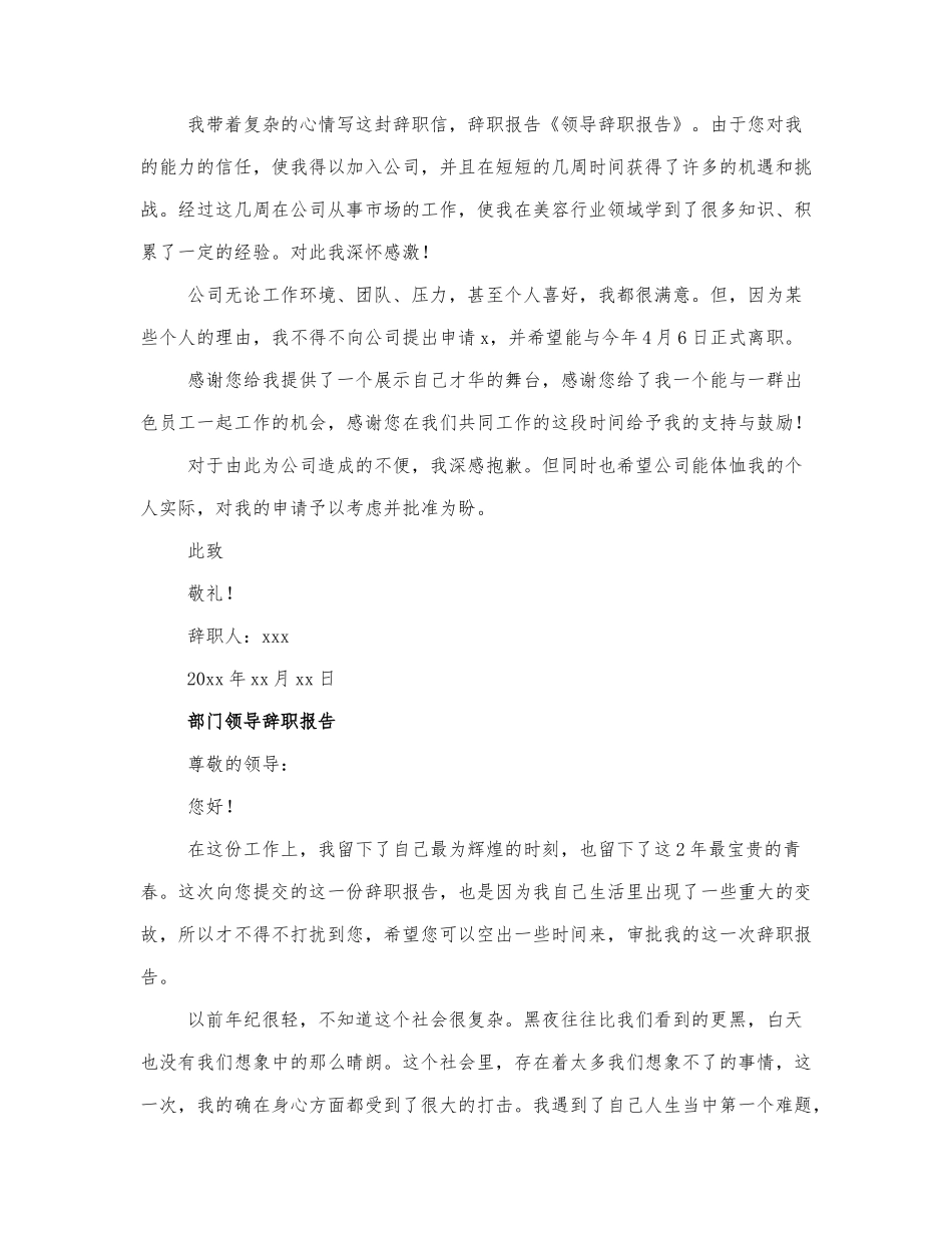 部门领导辞职报告.docx_第2页