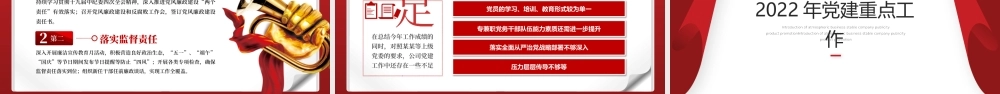 XX国有企业2021年终工作总结暨2022工作计划PPT课件（带内容）.pptx