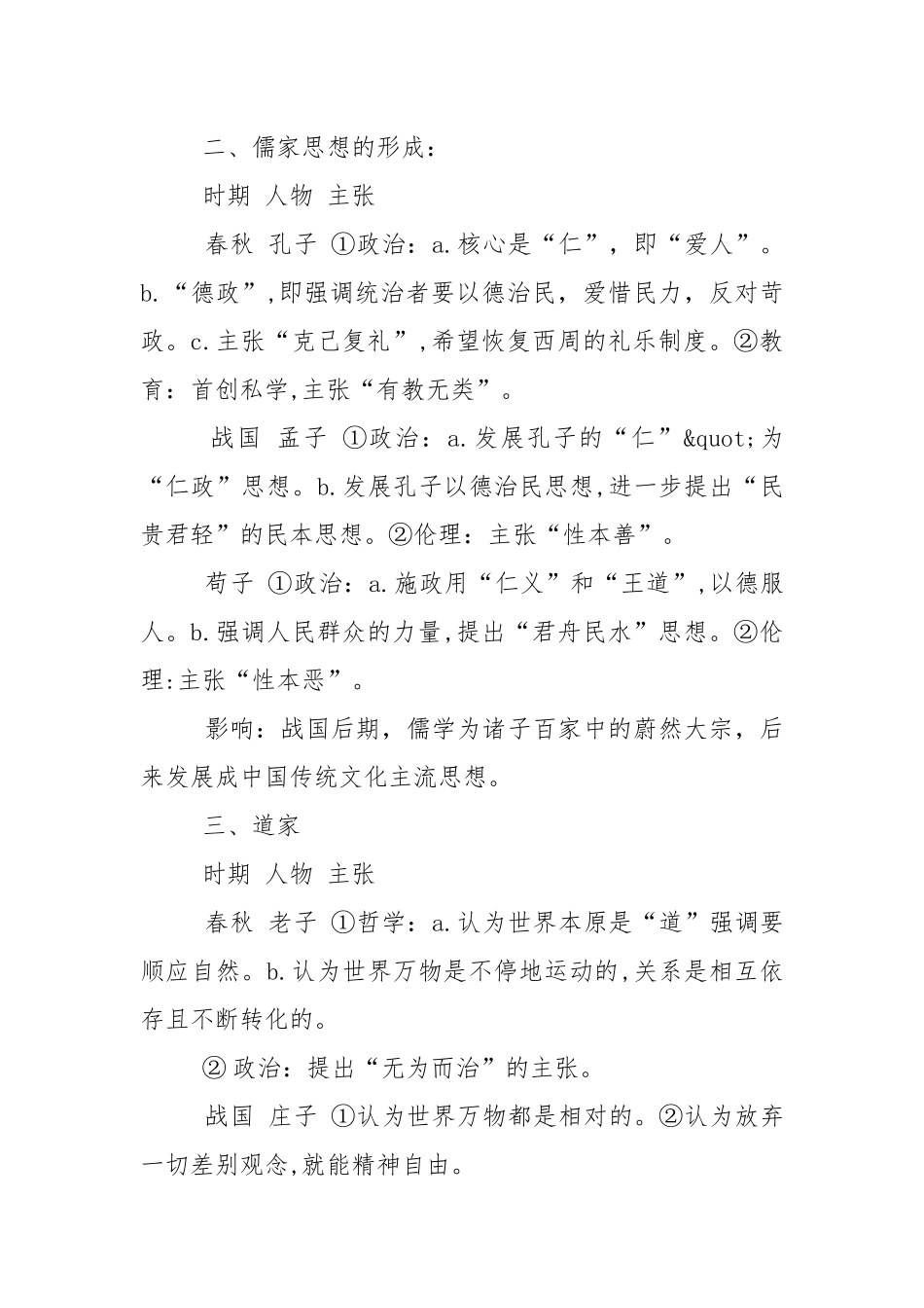高二历史必修三重要知识点归纳总结.docx_第2页