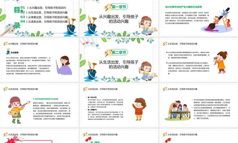幼儿美术教育培训PPT课件（带内容）.pptx